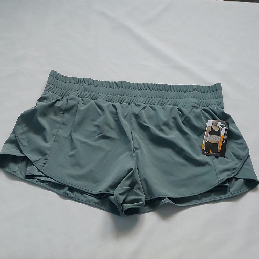 Avia Women's‎ Green Athletic Shorts plus  Size XXXL 22 - Picture 2 of 10
